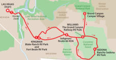 6 Der Grand Canyon und Las Vegas